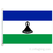 Bandiera nazionale del Lesotho 100% poliestere 90*150 cm